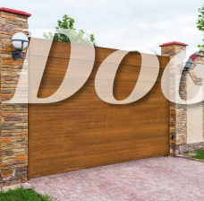 Въездные рулонные ворота 2 Въездные рулонные ворота 2