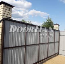 Откатные ворота, фото 2 Откатные ворота, фото 2