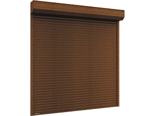 Рулонные ворота утепленные из профиля серии rh77m 1500x500